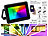 Luminea Home Control WLAN-RGB-CCT-Fluter, App, Sprachsteuerung, 1.500 lm, 20 W, IP65 Luminea Home Control 