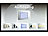 Somikon Stand-Alone-Foto-, Dia- & Negativscanner, 2.850 dpi, 20 MP, Display Somikon 
