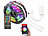 Luminea Home Control WLAN-RGB-LED-Streifen mit Sound-Steuerung, App, Sprachsteuerung, 10 m Luminea Home Control WLAN-LED-Streifen-Sets in RGB mit Sprach- und Soundsteuerung