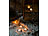 Lunartec 6 LED-Akku-Teelichter, flackernde Flamme, Versandrückläufer Lunartec Akku-LED-Teelicht-Sets mit Ladestation