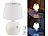 Lunartec 2er-Set LED-Tischlampe, PIR- & Licht-Sensor, warm- & tageslichtweiß Lunartec