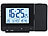 infactory Projektions-Funkwecker, Thermo-/Hygrometer, 2 Weckzeiten, USB-Ladeport infactory Projektions-Funkwecker, 2 Weckzeiten, Thermometer & Hygrometer