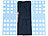 PEARL 2er-Set Wäsche-Faltbretter für Hemden & Co., 68x57 cm, blau, klappbar PEARL Wäsche-Faltbretter