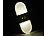 PEARL Batterie-LED-Wandleuchte, Bewegungs & Lichtsensor, 80 Lumen, 3er-Set PEARL Batteriebetriebene LED-Wand-Leuchten mit Bewegungsmeldern & Licht-Sensoren