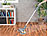Sichler Haushaltsgeräte Fußboden-Poliermaschine mit Teleskop-Griff (Versandrückläufer) Sichler Haushaltsgeräte Rotierende Fußboden-Poliermaschinen