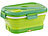 Rosenstein & Söhne Faltbare elektrische Thermo-Lunchbox mit Multifunktions-Besteck, 0,8 l Rosenstein & Söhne Elektrische Thermo-Lunchboxen