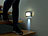 Lunartec 2-stufige Akku-LED-Wandleuchte, Bewegungs- & Lichtsensor, 40 lm Lunartec