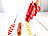 infactory 2in1 Ketchup- und Senf-Pistole infactory Dosierspender