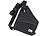 Xcase Crossbody-Tasche mit 3 Fächern, RFID- & NFC-Blocker, unisex, schwarz Xcase