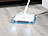 Sichler Haushaltsgeräte 8er-Set Ersatz-Wischpads für Akku-Fußboden-Poliermaschine FPM-900 Sichler Haushaltsgeräte Hochfrequente Akku-Fußboden-Poliermaschinen