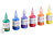 infactory 6er-Set Textilfarben in Gelb, Orange, Rot, Lila, Blau, Grün, je 30 ml infactory Textilfarben-Set