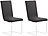 infactory 4er-Set Stretch-Stuhlhusse mit Lehne, OEKO-TEX® Standard 100, schwarz infactory Stuhlbezüge