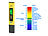 AGT Digitales pH-Wert-Testgerät mit ATC-Funktion & LCD, pH 0 - 14, 2er-Set AGT