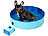 Sweetypet Faltbarer Hundepool mit rutschfestem Boden & Ablassventil, 80 x 20 cm Sweetypet Faltbare Hundepools