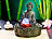 infactory Beleuchteter Zimmerbrunnen "Lotus-Buddha" mit Glaskugel infactory Zimmerbrunnen mit Beleuchtungen