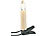 Lunartec LED-Weihnachtsbaum-Lichterkette, 20 Kerzen, IP44 (Versandrückläufer) Lunartec LED-Weihnachtsbaumkerzen-Lichterketten Outdoor