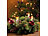 Lunartec 2er-Set LED-Weihnachtsbaum-Lichterketten, je 20 LED-Kerzen, IP44 Lunartec LED-Weihnachtsbaumkerzen-Lichterketten Outdoor
