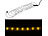 Lunartec LED-Lichtschlauch für innen  10 Meter, gelb Lunartec LED Lichtschläuche