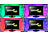 Lunartec TV-Hintergrundbeleuchtung mit 4 RGB-Leisten für 117 - 177 cm, USB Lunartec RGB-TV-Hintergrundbeleuchtungen