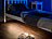 Lunartec LED-Bettlicht für Einzelbett, Bewegungssensor, 1,2 m, kürzbar, 36 LEDs Lunartec LED-Bettlichter mit Bewegungssensor