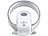 Sichler Haushaltsgeräte Rotorloser 360°-Tischventilator & Heizlüfter, Oszillation, bis 1.100 W Sichler Haushaltsgeräte