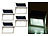 Lunartec 8er-Set Solar-LED-Wand- & Treppen-Leuchten für außen, Edelstahl, 20 lm Lunartec Solar-LED-Wand- und Treppen-Leuchten für den Außenbereich