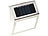 Lunartec 8er-Set Solar-LED-Wand- & Treppen-Leuchten für außen, Edelstahl, 20 lm Lunartec