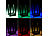 Lunartec Outdoor-Solar-Laterne, RGB+W-LEDs, Versandrückläufer Lunartec RGB-Solar-Laternen
