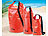 Xcase Wasserdichter Packsack 70 Liter, rot Xcase