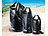 Xcase Wasserdichter Packsack 16 Liter, schwarz Xcase Wasserdichte Packsäcke