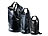 Xcase Wasserdichter Packsack 16 Liter, schwarz Xcase Wasserdichte Packsäcke