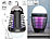 Exbuster 2in1-UV-Insektenvernichter und Camping-Laterne mit Akku, dimmbar, USB Exbuster