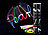 PEARL 100 Lightsticks (Knicklichter) in 5 Neon-Leuchtfarben, 20 cm Länge PEARL Knicklichter