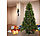 infactory Rotierender Weihnachtsbaum mit Deko und Beleuchtung, 180 cm infactory Geschmückte Weihnachtsbäume mit LED-Beleuchtung