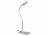 Lunartec LED-Schreibtischlampe mit Schwanenhals, 5 Watt, silbern Lunartec 