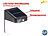 Lunartec LED-Solar-Wandleuchte mit PIR-Bewegungsmelder, 30 Lumen, 1 Watt, IP44 Lunartec 