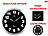St. Leonhard Funk-Wanduhr mit weißer LED-Zifferbeleuchtung und Quarz-Uhrwerk St. Leonhard Wanduhren mit Quarzwerken und LED-Beleuchtungen