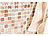 infactory Selbstklebende 3D-Mosaik-Fliesenaufkleber "Bronze" 26 x 26 cm, 3er-Set infactory Deko-Fliesenaufkleber