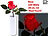 Lunartec LED-Rose "Real Touch" mit LED-Blüte, 28 cm, rot Lunartec LED Rosen, Real Touch, wie echt