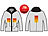 PEARL urban Beheizbare Outdoor-Jacke mit USB-Anschluss, 3 Heizelemente, Größe XL PEARL urban Akku-beheizbare Jacken