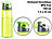 PEARL sports BPA-freie Kunststoff-Trinkflasche mit Einhand-Verschluss, 700 ml, grün PEARL sports Trinkflaschen mit Einhand-Verschluss