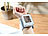 newgen medicals Med. Handgelenk-Blutdruckmessgerät, XL-Display, 2x 60 Speicherplätze newgen medicals