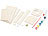 PEARL Nistkasten-Bausatz aus Echtholz mit 6-teiligem Farben-Set PEARL Vogel-Nistkasten im Bausatz