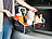PEARL 4er-Set Faltbare Kofferraumtaschen, je 2 Tragegriffe & Trennwand PEARL Faltbare Kofferraumtaschen