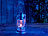 Lunartec LED-Sturmleuchte im Öllampen-Design, Flammen-Imitation, silberfarben Lunartec LED-Sturmlampen mit beweglicher Flamme