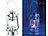 Lunartec LED-Sturmleuchte im Öllampen-Design, Versandrückläufer Lunartec LED-Sturmlampen mit beweglicher Flamme