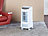 Sichler Haushaltsgeräte 3in1-Luftkühler, Luftbefeuchter & Ionisator, Timer, Fernbedienung, 65W Sichler Haushaltsgeräte Luftkühler, -befeuchter und -reiniger mit Ionisator