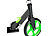PEARL Klappbarer City-Roller, XXL-Räder, Ständer, Trageriemen, bis 100 kg PEARL City-Roller mit XXL-Rädern