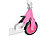 PEARL Klappbarer City-Roller für Kinder, ultraleicht, max. 50 kg, rosa PEARL 