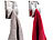 Carlo Milano 6er-Set Handtuchhalter aus rostfreiem Edelstahl, selbstklebend Carlo Milano Handtuchhalter